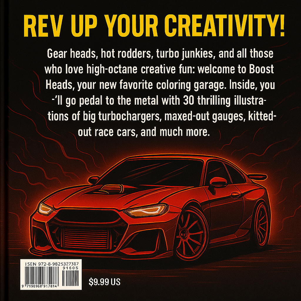 Boost Heads Coloring Book