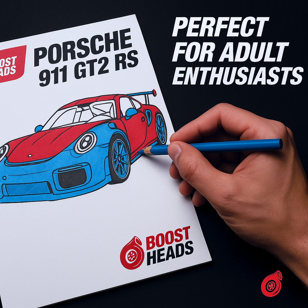 Boost Heads Coloring Book