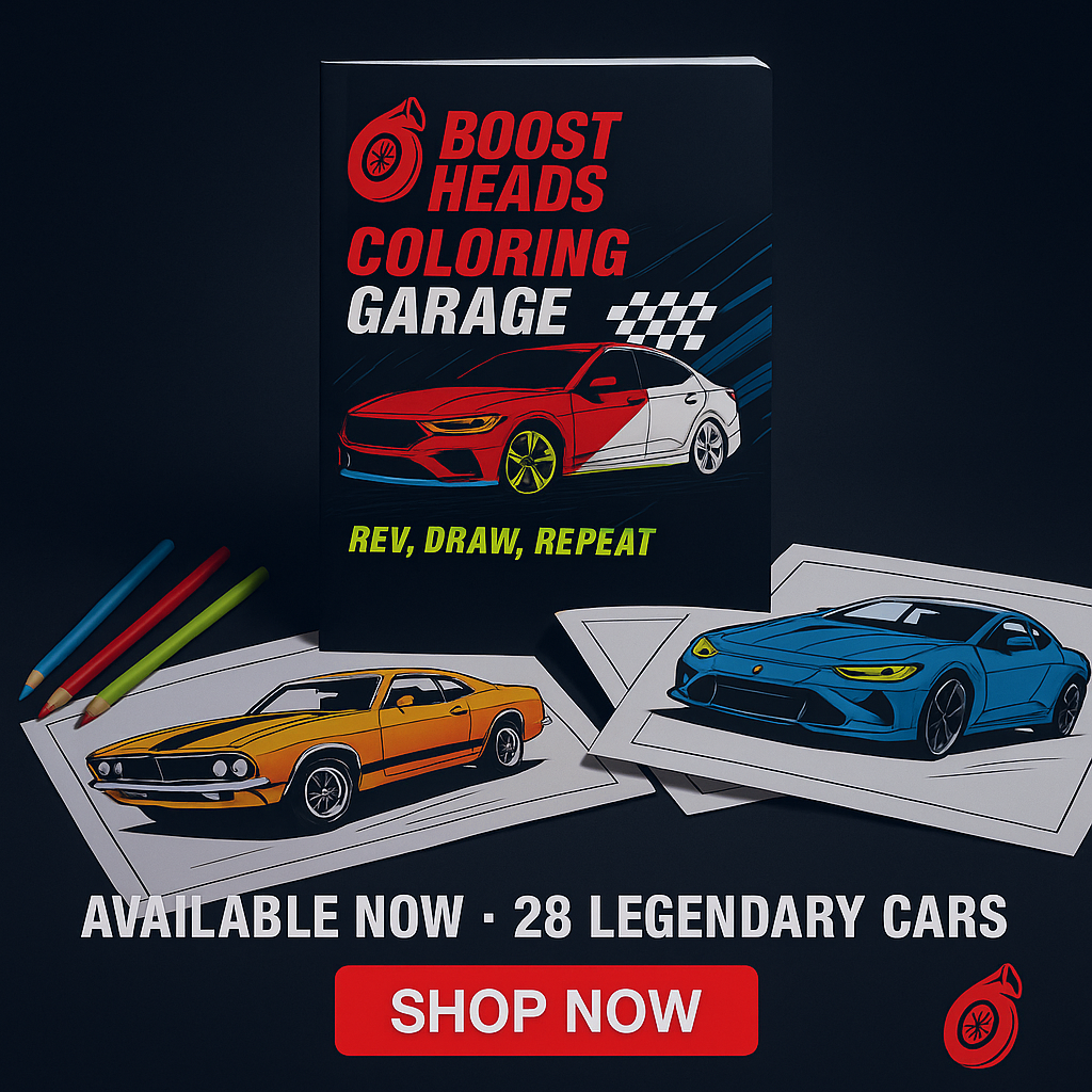 Boost Heads Coloring Book