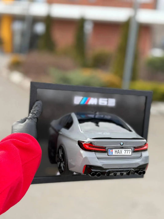 BMW 3D Wall Frame