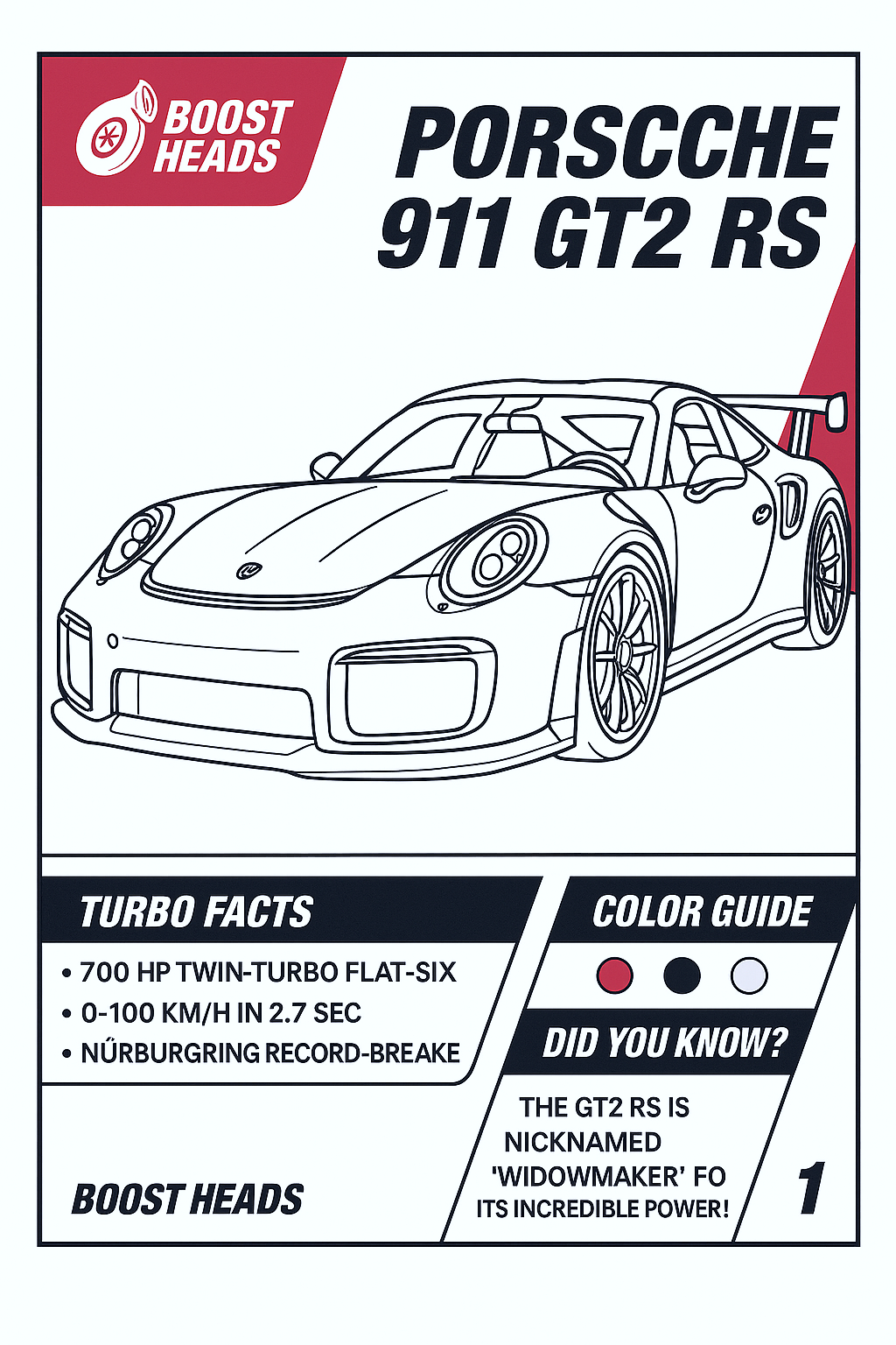 Boost Heads Coloring Book