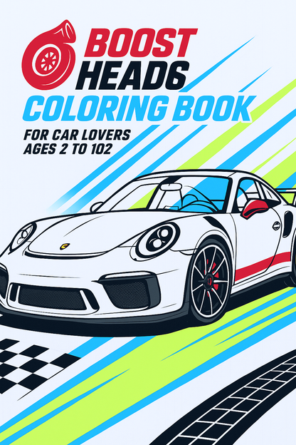 Boost Heads Coloring Book